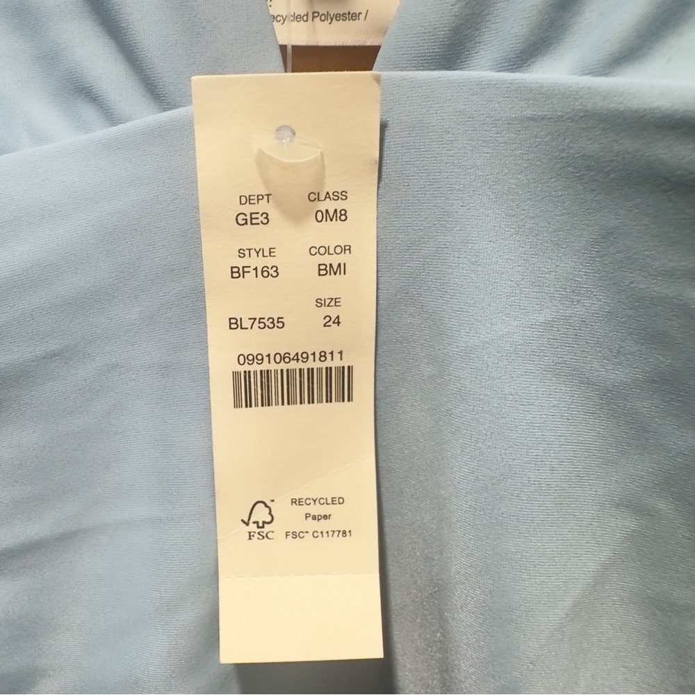 NWT J Crew swimsuit vneck one piece - Picture 5 of 5
